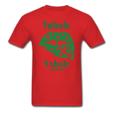 Inhale Exhale - red