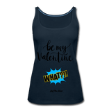 Be my Valentine - deep navy