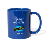 Be my Valentine - royal blue