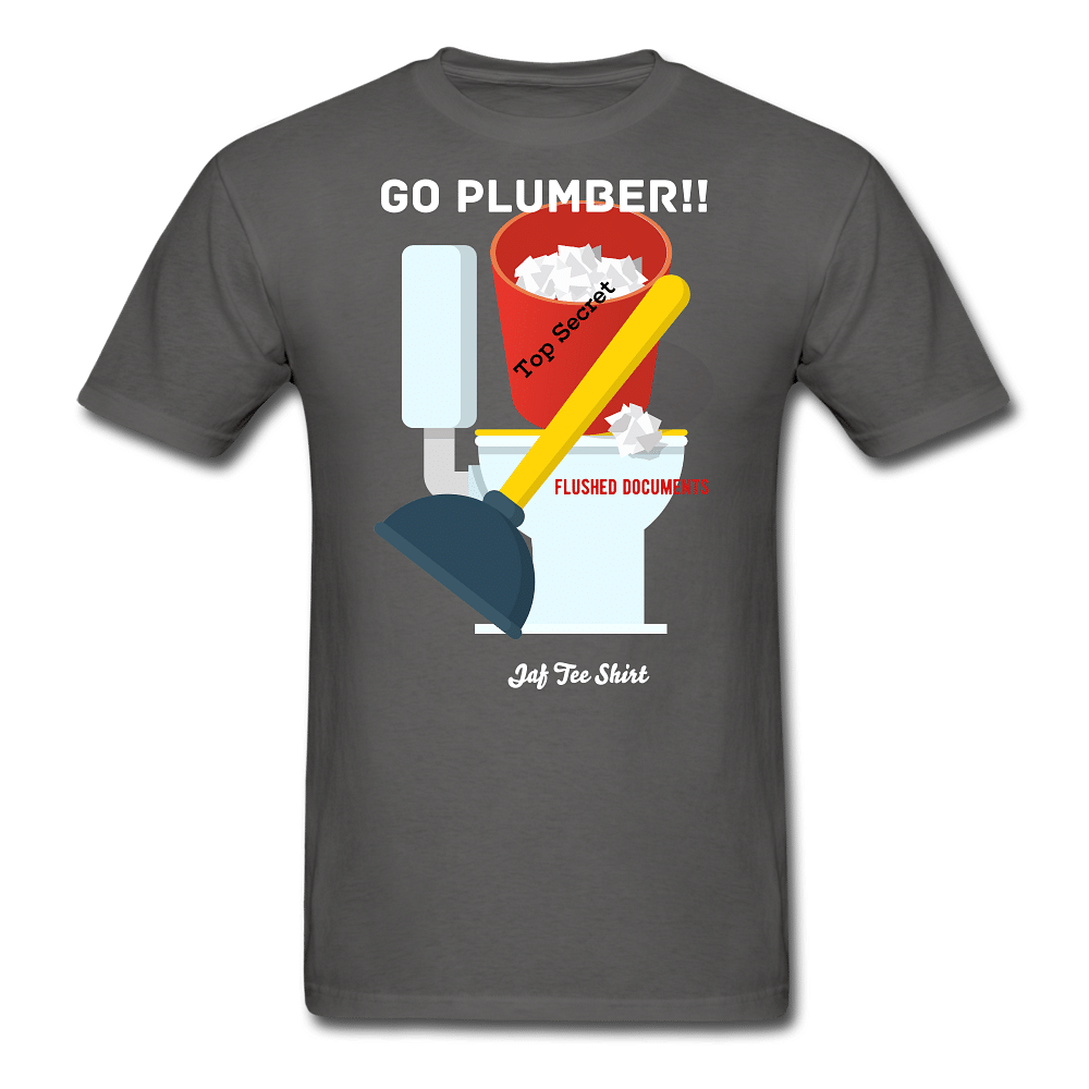 Go Plumber!! - charcoal