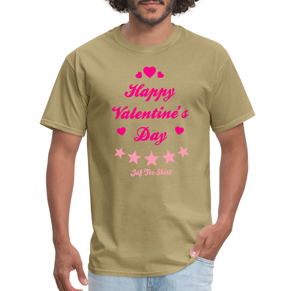 Happy Valentine's Day - khaki