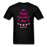 Happy Valentine's Day - black