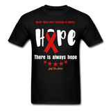 Never think your situation is Worst - there is always hope - black