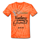 Kindness is Never Overrated - spider orange