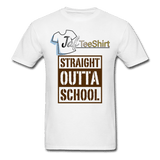 Straight Outta School - white