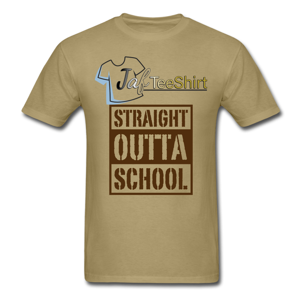 Straight Outta School - khaki
