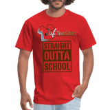 Straight Outta School - red