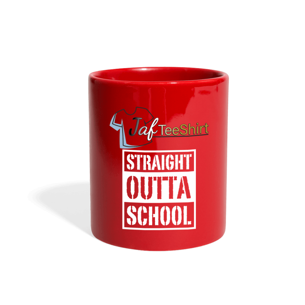 Straight Outta School - red