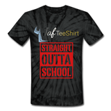 Straight Outta School - spider black