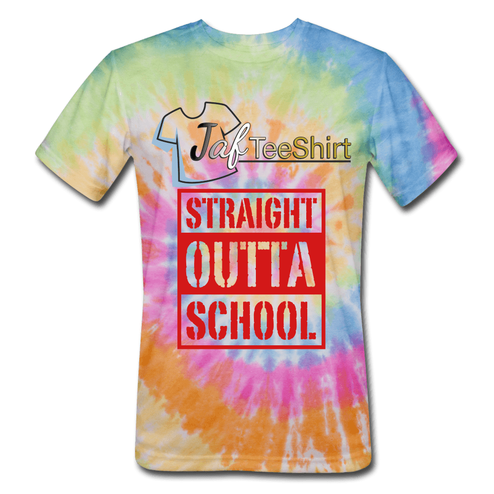 Straight Outta School - rainbow