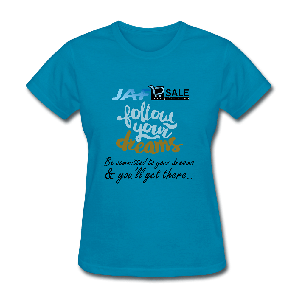 Follow your dreams - turquoise