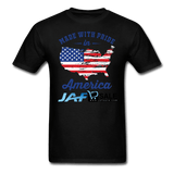 Made with pride in America - black