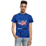 Made with pride in America - spider blue
