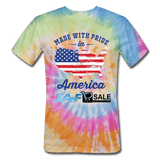 Made with pride in America - rainbow