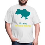 Ukraine we Stand With You - white