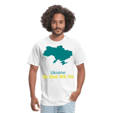 Ukraine we Stand With You - white