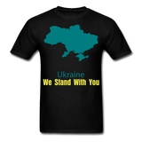 Ukraine we Stand With You - black