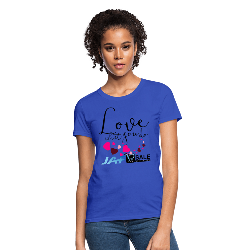 Love What You Do - royal blue
