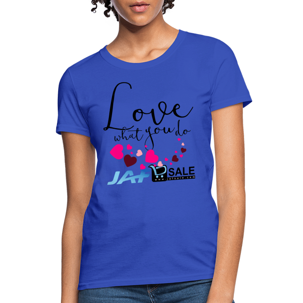 Love What You Do - royal blue