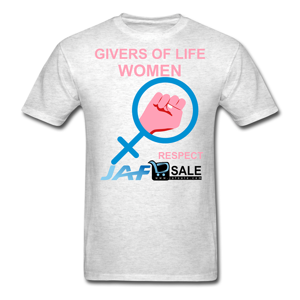 Givers of Life Women - light heather gray