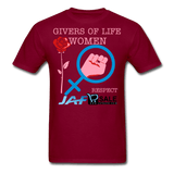 Givers of Life Women - burgundy