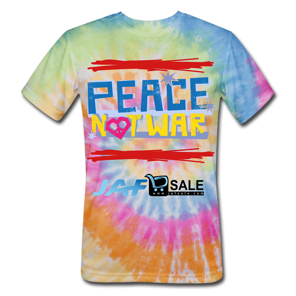 Peace not war - rainbow