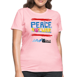 Peace not war - pink