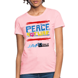 Peace not war - pink