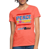 Peace not war - heather coral