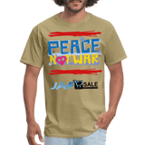 Peace not war - khaki