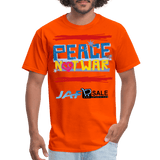 Peace not war - orange