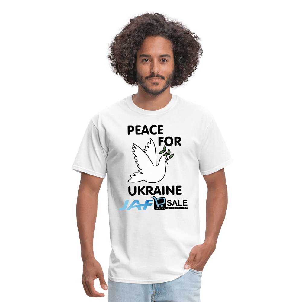 peace for Ukraine - white