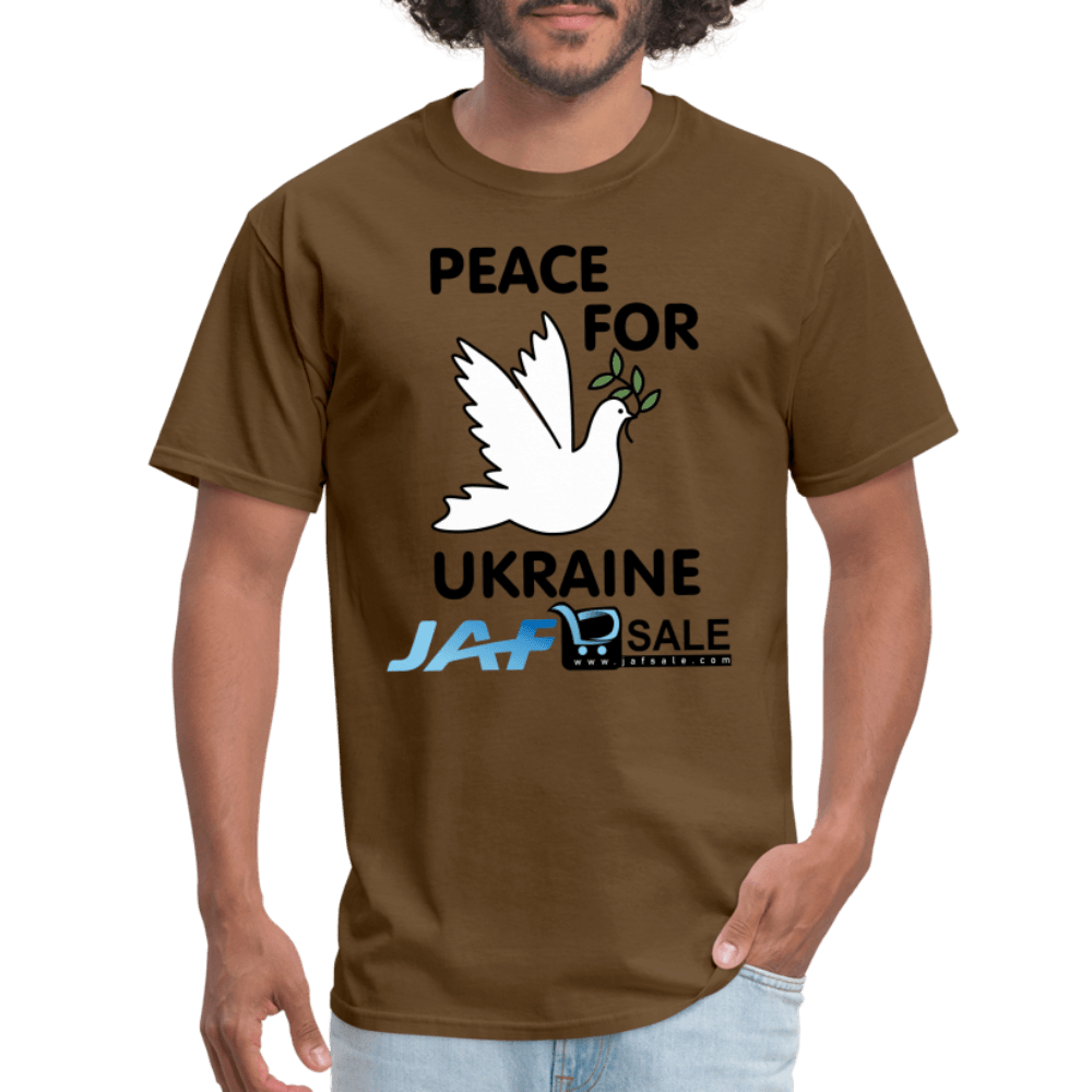 peace for Ukraine - brown