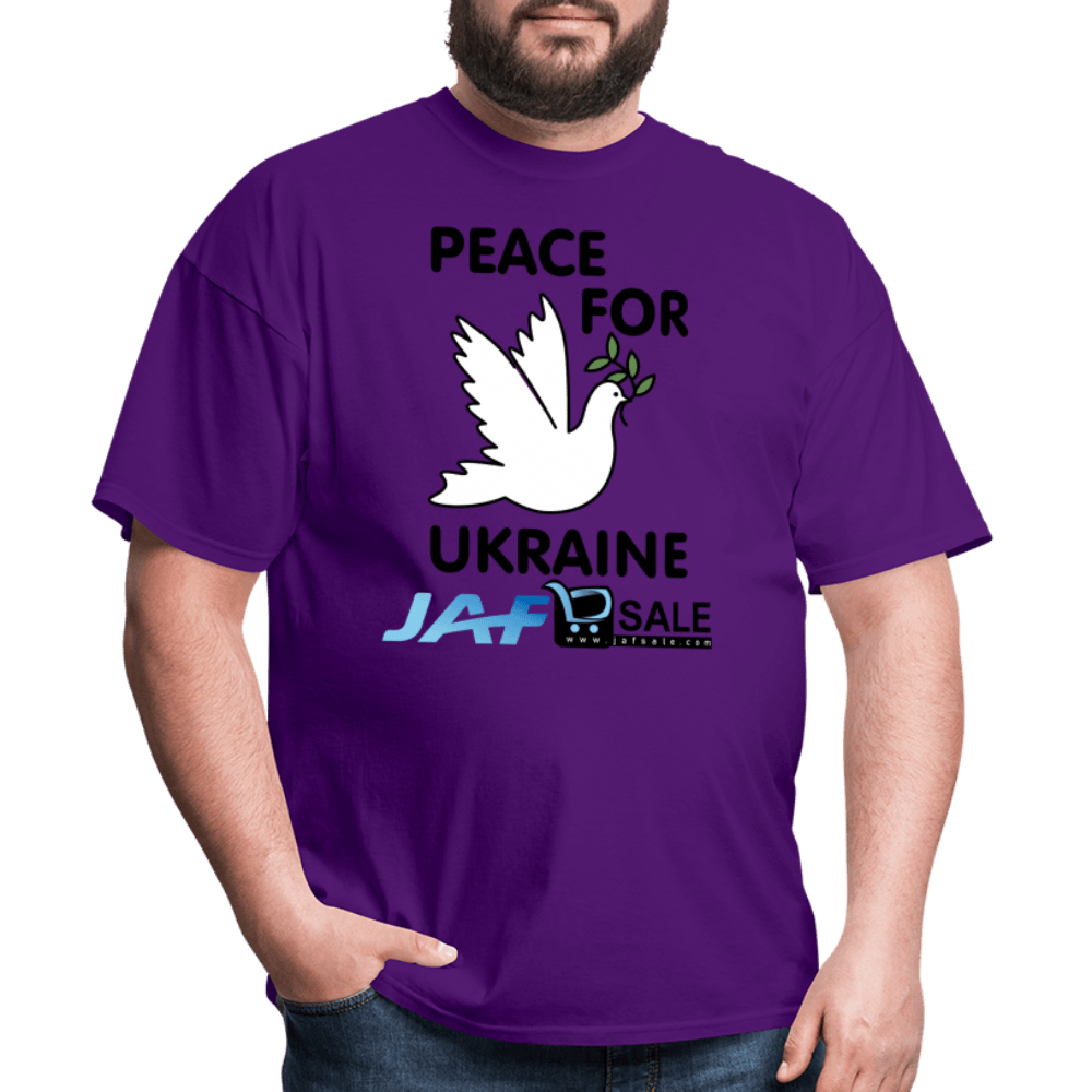 peace for Ukraine - purple