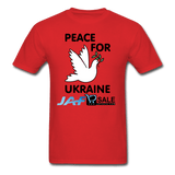 peace for Ukraine - red