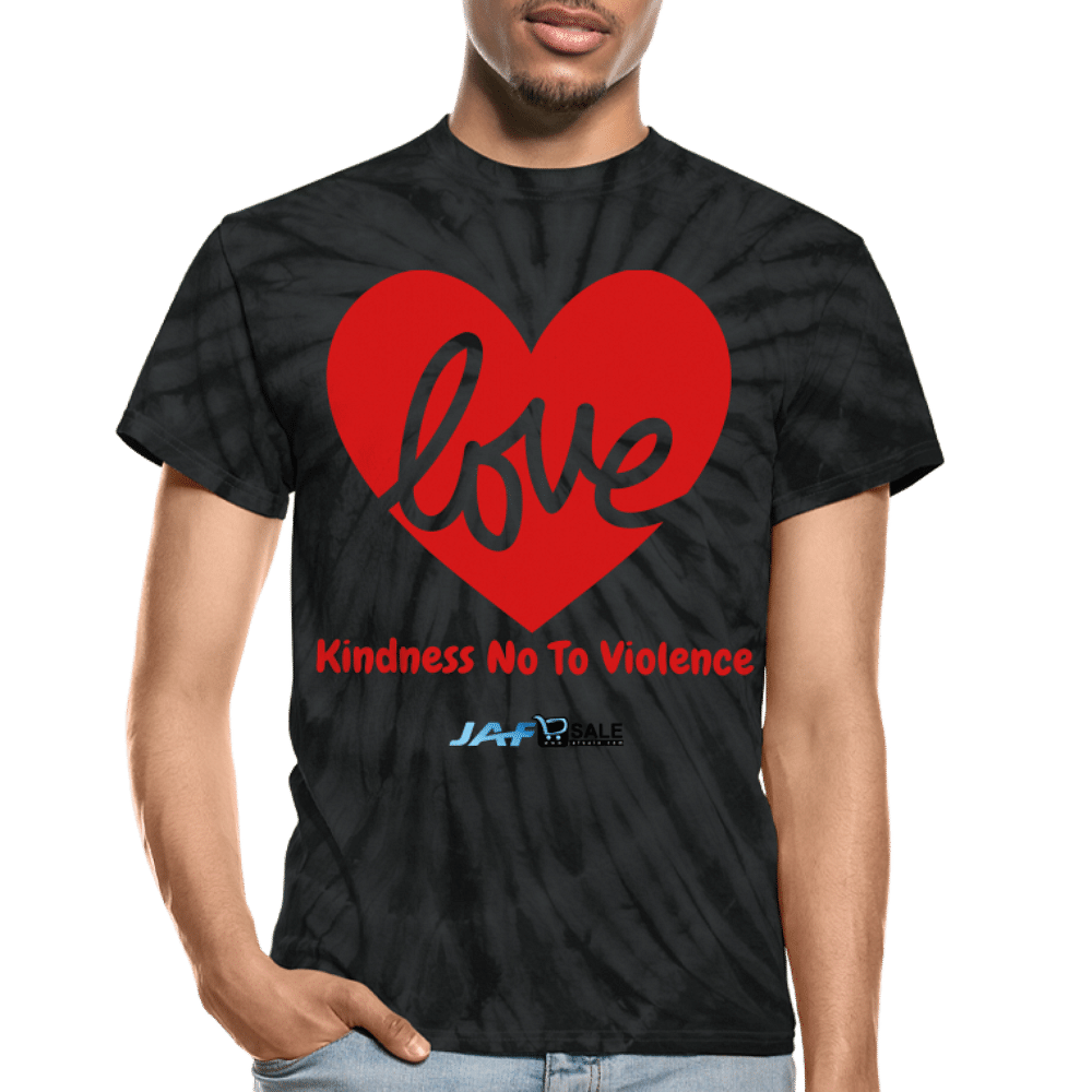 Love Kindness No To Violence - spider black
