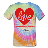 Love Kindness No To Violence - rainbow