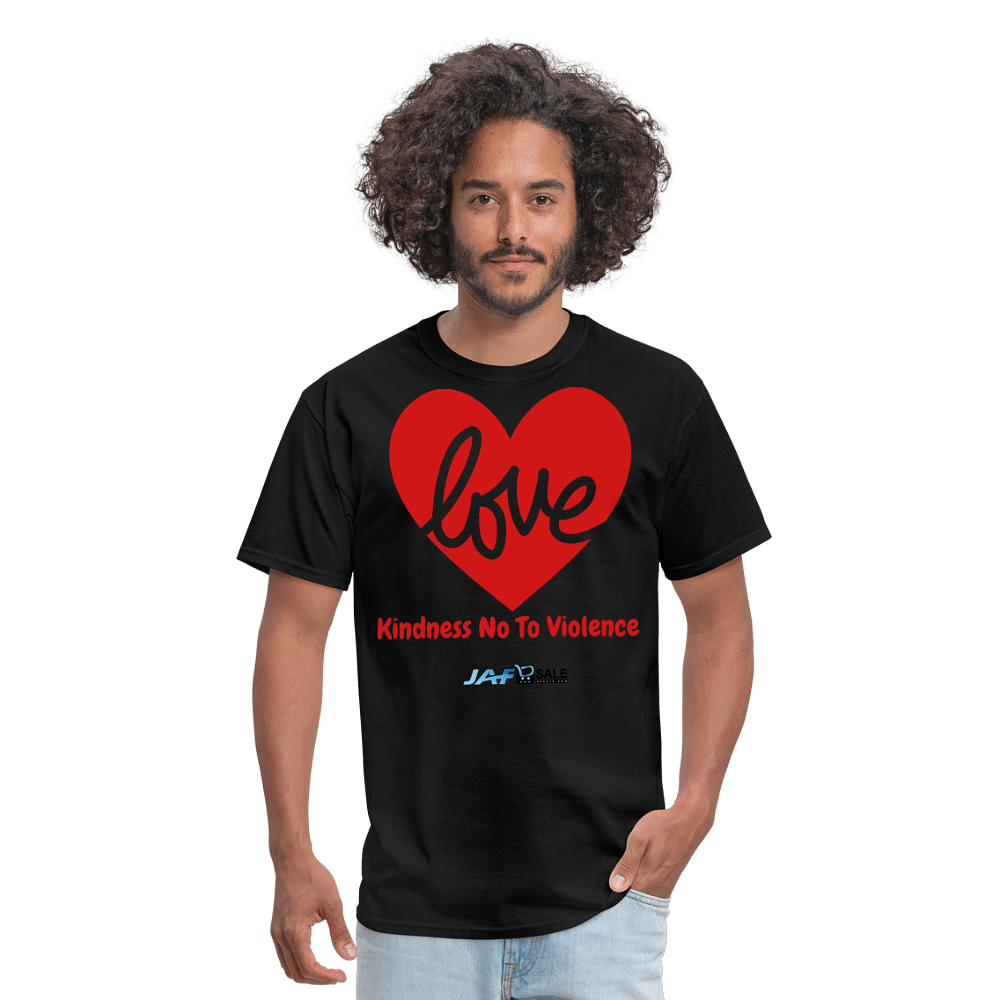 Love Kindness No To Violence - black