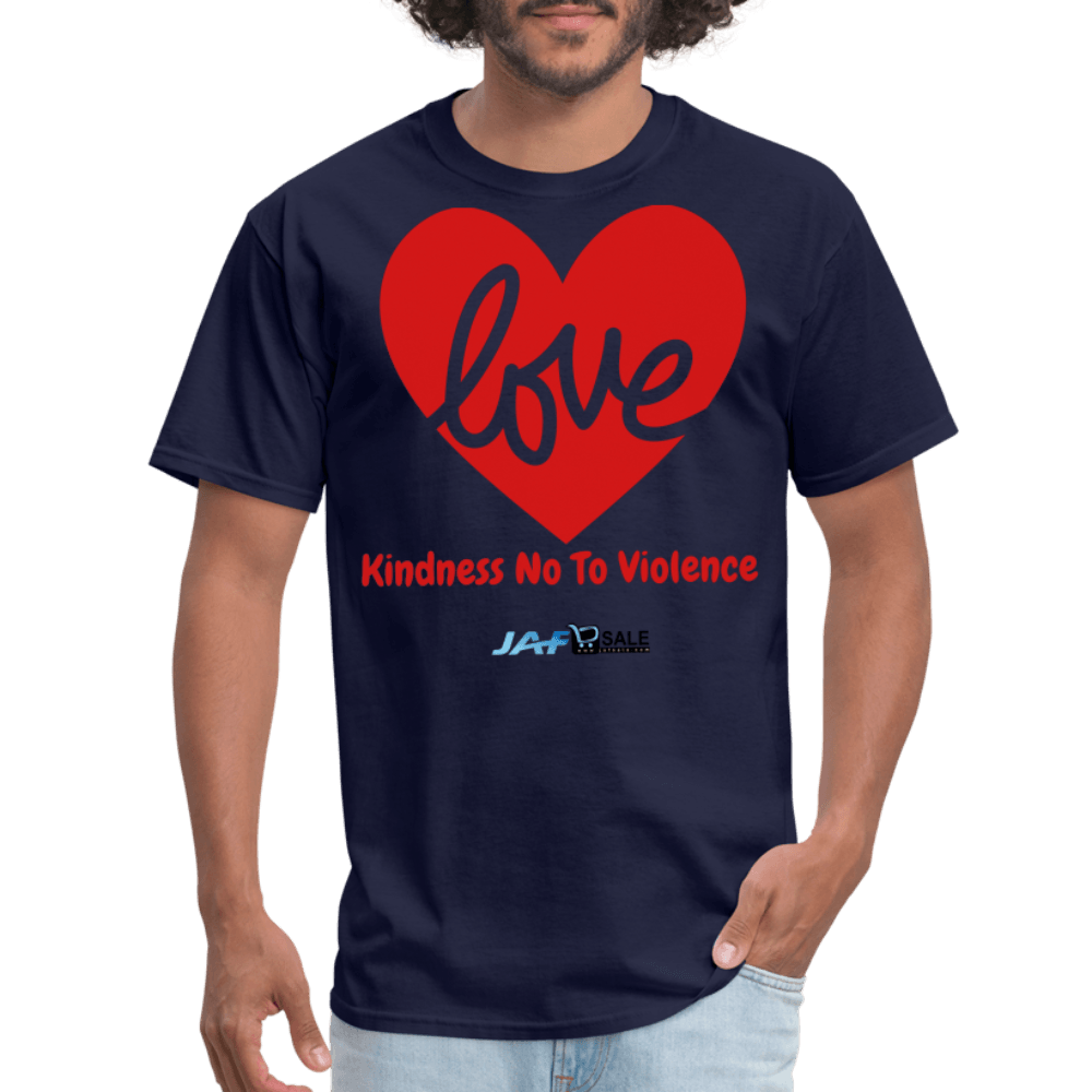 Love Kindness No To Violence - navy