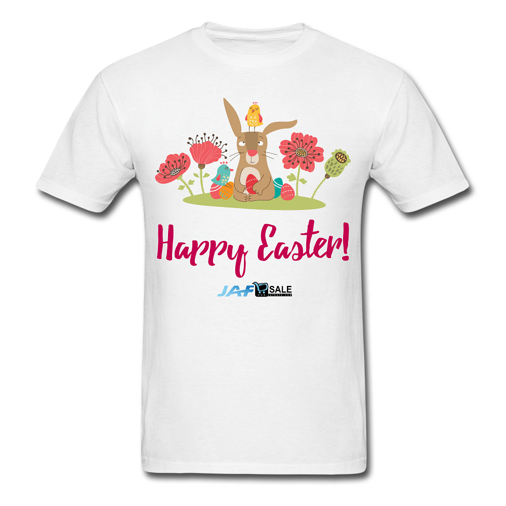 Happy Easter - white