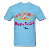 Happy Easter - aquatic blue