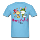 Happy Easter - aquatic blue