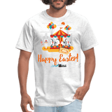 Happy Easter - light heather gray