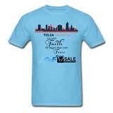 Tulsa Oklahoma - aquatic blue