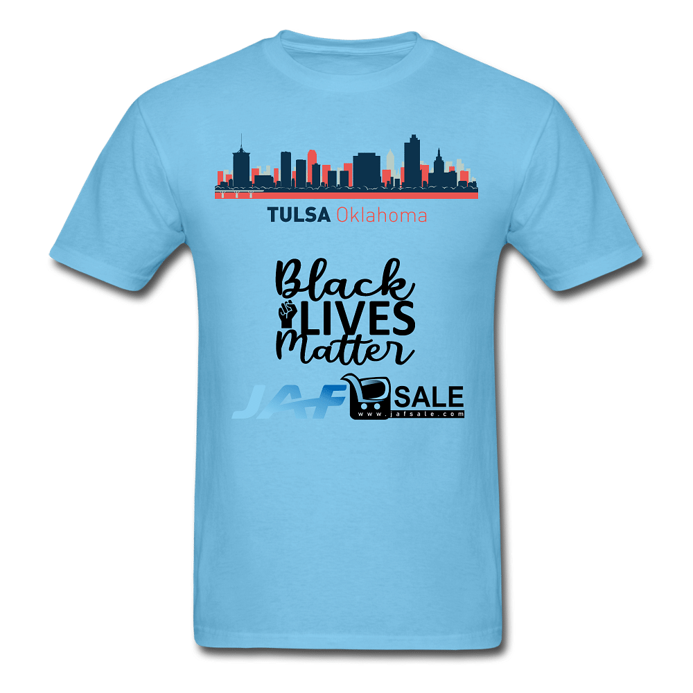 Black Lives Matter - aquatic blue