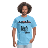 Black Lives Matter - aquatic blue