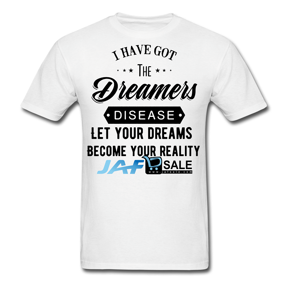 Let your dreams become your reality - white