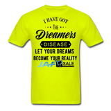 Let your dreams become your reality - safety green