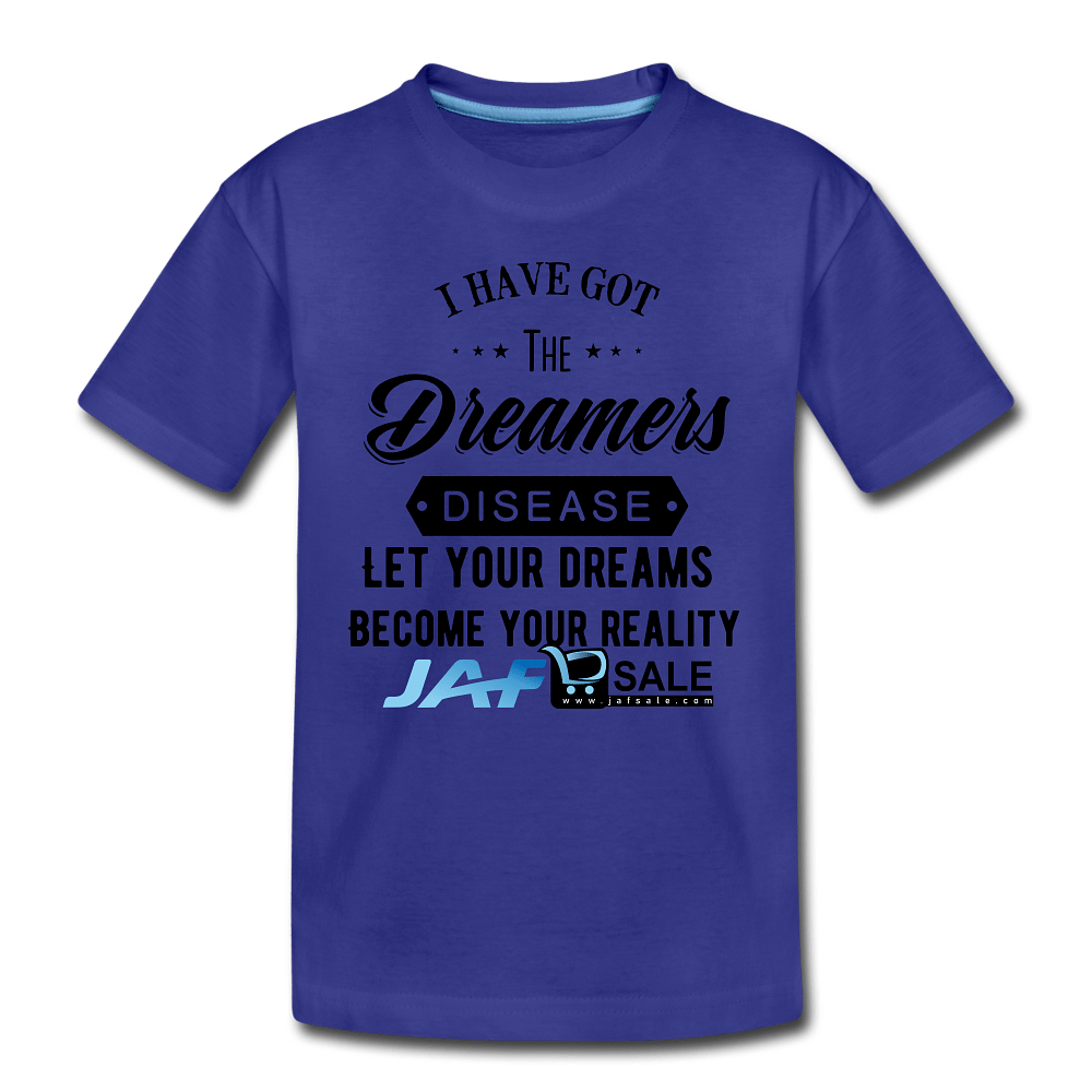 Let your dreams become your reality - royal blue