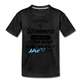 Let your dreams become your reality - charcoal grey